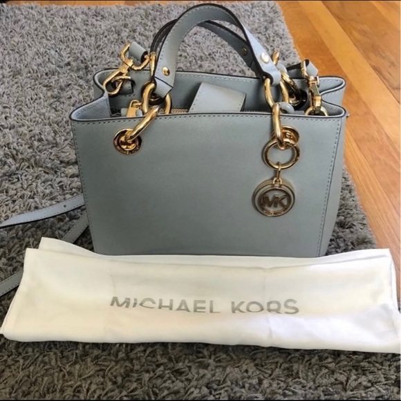 Michael Kors Handbags - Authentic Michael Kors sky blue bag